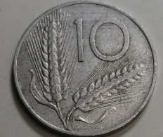 10 Lires Italie 1956 - 10 Liras