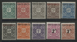 HAUTE VOLTA Timbres-Taxe N° 11 à 20 Neufs * (MH) TB - Upper Volta (1958-1984)