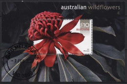 Australien 2006 Wildblumen Waratah Block 58 Gestempelt (C24227) - Blocks & Kleinbögen