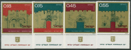 Israel 1972 Unabhängigkeit, Tag Der Streitkräfte 552/55 Mit Tab Postfrisch - Neufs (avec Tabs)