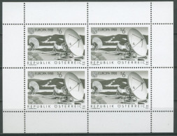 Österreich 1988 Europa Schwarzdruck Kleinbogen 1922 K S Postfrisch (C14742) - Blocs & Feuillets