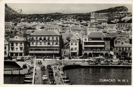 Curacao, N.A, WILLEMSTAD, Otrabanda, Hotel Americano (1951) Salas RPPC Postcard - Curaçao