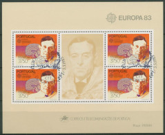 Portugal 1983 Europa CEPT Nobelpreisträger Block 40 Gestempelt (C91042) - Blocchi & Foglietti