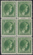 Luxembourg - Luxemburg - Timbres - Bloc à 6   Charlotte    MNH** - 1926-39 Charlotte De Perfíl Derecho