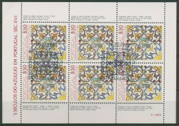 Portugal 1981 500 Jahre Azulejos Kleinbogen 1548 K Gestempelt (C91263) - Blocks & Sheetlets