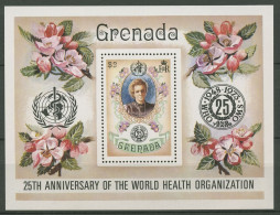 Grenada 1973 Weltgesundheit WHO Marie Curie Block 30 Postfrisch (C94517) - Grenade (1974-...)