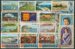 Jersey 1969 Landestypische Motive 7/21 Gestempelt - Jersey