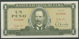 Kuba 1 Peso 1982, KM 102 B Kassenfrisch (K441) - Cuba