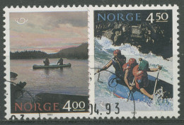 Norwegen 1993 NORDEN Tourismus Bootsfahrt 1123/24 Gestempelt - Oblitérés