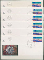 Israel 1993 Automatenmarken Weihnachten ATM 6 S 2, Ersttagsbriefe FDC (X61448) - FDC