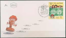 Israel 1999 Tag Der Briefmarke Familie 1525 Mit Tab Ersttagsbrief FDC (X61443) - FDC