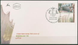 Israel 1999 Gefallenen-Gedenktag Denkmal 1514 Mit Tab Ersttagsbrief FDC (X61437) - FDC