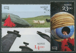 Norwegen 2008 Kulturhauptstadt Stavanger Tänzerin Denkmal 1659/61 Postfrisch - Unused Stamps