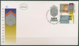 Israel 1999 Lichterfest Chanukka Lampe 1497 Mit Tab Ersttagsbrief FDC (X61428) - FDC