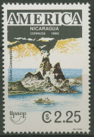 Nicaragua 1990 Upaep Natur Vulkan 3037 Postfrisch - Nicaragua