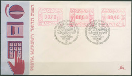 Israel 1988 Automatenmarke ATM 1 S 1 Ersttagsbrief FDC (X61446) - FDC