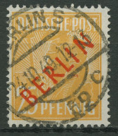 Berlin 1949 Rotaufdruck 27 Mit TOP-Stempel - Used Stamps