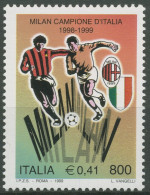 Italien 1999 Fußball Meisterschaft AC Mailand 2637 Postfrisch - 1991-00:  Nuovi
