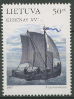 Litauen 1997 Schiffe Auf Der Ostsee Fischerboot 639 Postfrisch - Lithuania