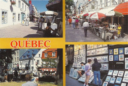 *CPM -  CANADA - QUEBEC - La Rue Ste Anne Et La Rue Du Trésor - Québec - La Cité