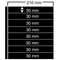 Safe Einsteckblätter Clipfix Schwarz Nr. 428 (10er Pack) Neu ( - Otros & Sin Clasificación