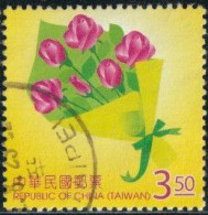 Taïwan 2009 Yv. N°3234 - Bouquet De Roses - Oblitéré - Oblitérés