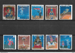 3929/38° - 2009 - Circus - Cirque - Used Stamps