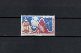 French Polynesia 1976 Space, Telephone Centenary Stamp MNH - Oceanía
