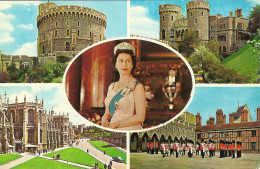 *CPM - ROYAUME- UNI - ANGLETERRE - WINDSOR CASTLE - Multivue - Windsor Castle