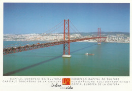 U5957 Portugal - Lisboa - Ponte 25 De Abril - Capital Europeia Da Cultura 1994 / Non Viaggiata - Lisboa