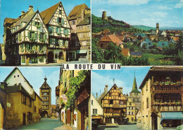 *CPM - FRANCE - ALSACE - La Route Du Vin - Colmar, Kaysersberg, Riquewihr, Turckheim - Alsace