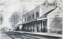 C. P. A. : 07 : BOURG SAINT ANDEOL : La Gare, Animé - Bourg-Saint-Andéol