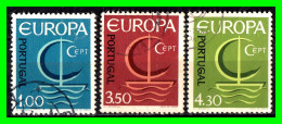 PORTUGAL… ( EUROPA ) SELLOS EUROPA SEPT AÑO 1966 – EUROPA - Usati