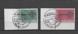 België Nr 1452/53° Eerstedagstempel:  Brussel - Used Stamps