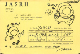 Radio Amateur QSL Post Card Y03CD JA5RH Japan - Radio Amateur