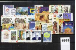 Kroatien / Croatia 1999 Kompletten Jahrgang Mit Zuschlagm. Postfrisch / Complete Year Collection Unmounted Mint - Croacia