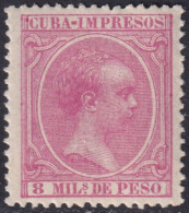 Cuba 1894 Sc P24 Ed 135 Newspaper MLH* - Kuba (1874-1898)