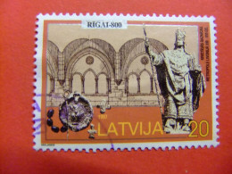 111 LETONIA LETTONIE LATVIJA 1997 / ESTATUA   / YVERT 432 FU - Letonia