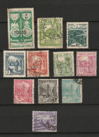 Lot 11 Timbres Tunisie RF- Mi TN 274 Mi TN 413 Mi TN 171 Mi TN 175 Mi TN 123 MiTN 124 MiTN 312 MiTN 132 MiTN 228 MiTN 75 - Otros & Sin Clasificación