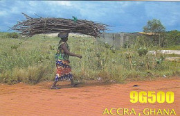 AK 212286 QSL - Ghana - Accra - Amateurfunk