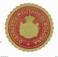 Vignette Militaire Delandre - Italie - Distretto Di Bologna - Militärmarken