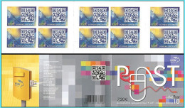 GREECE- GRECE - HELLAS 2013:  From The Physical Tothe Digital Post Horizontaly Imperforate  compl, Booklet MNH** - Ongebruikt