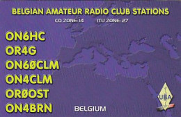 AK 212293 QSL - Belgium - Radio