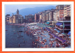 ITALIE ITALIA  Ligurie La Plage De Camogli - Géographie