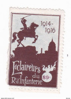 Vignette Militaire Delandre - Eclaireurs Du 89ème Régiment D'infanterie - Militair