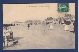 CPA Croquet Jeu Femme Woman Circulée Berck - Autres & Non Classés