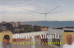 AK 212304 QSL - Albania - Durres - Radio Amateur