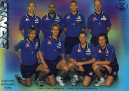 Sweden / Suède, Swedish Table Tennis Team / Equipe Suédoise De Tennis De Table - Table Tennis