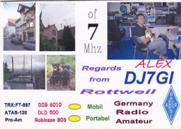 AK 212307 QSL - Germany - Rottweil - Radio Amateur