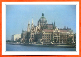 HONGRIE HUNGARY Budapest Parlement Sur Rive Gauche Du Danube - Géographie